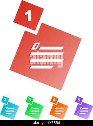 Banner design template material background Stock Vector