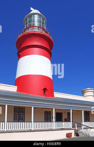 at Cape Agulhas in South Africa, the most southern point in Africa Stock Photo