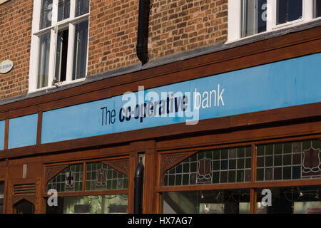 Co-Operative Bank branch in Chester England Stock Photo