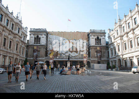 The Royal Academy Of Arts - the Annenberg Courtyard, Burlington House, Picadilly, London Stock Photo