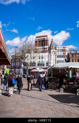 Lewisham Town Centre in the South East of London, England, U.K. Stock Photo