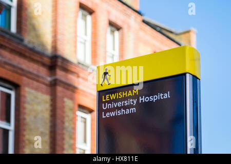 Lewisham Town Centre in the South East of London, England, U.K. Stock Photo