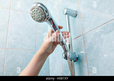 Broken hand shower holder hi-res stock photography and images - Alamy