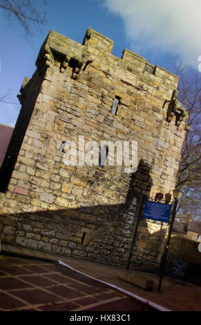 Vicar's Pele Tower, Corbridge Stock Photo