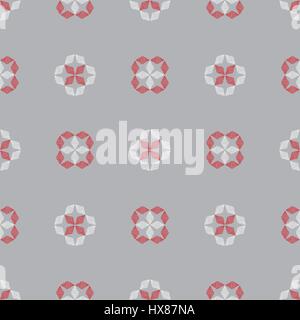 Hand drawn ornament pattern. Vector geometric tracery seamless background. Stock Vector