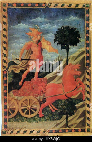 The manuscript 'De bello punico' by Silius Italicus, dated around 1450 ...