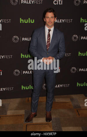 Hollywood, California, USA. 25th March 2017.James Marsden  03/25/2017 PaleyFest 2017 'WestWorld' held at the Dolby Theater in Hollywood, CA  Photo: Cronos/Hollywood News Stock Photo