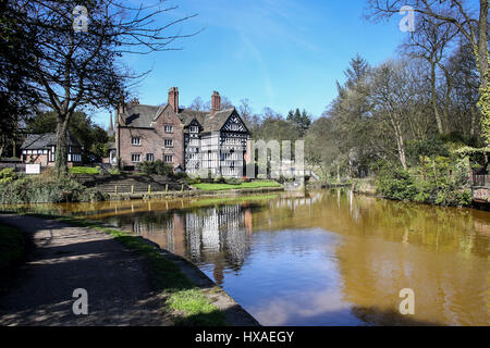 The Packet House, Worsley Village, Salford, UK Stock Photo