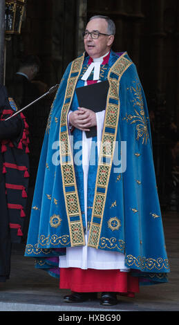 The Very Reverend Dr John Hall, Dean of Westminster, Commonwealth Day Service, Westminster Abbey, London, England, United Kingdom Stock Photo