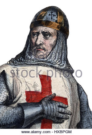 French Knight of First Crusade Stock Photo, Royalty Free Image ...