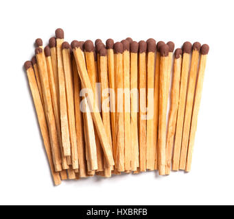 Matches isolated on white background Stock Photo