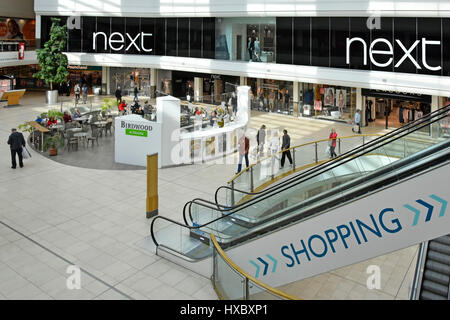 Next Store In Shopping Mall Stock Photo - Alamy