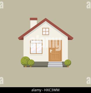 House flat icon Stock Vector