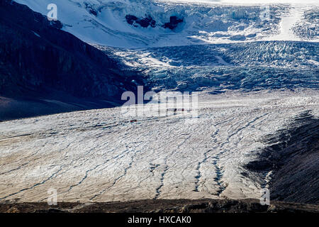 Columbia Icefield Athabasca Glacier, Jasper National Park, Canada. Stock Photo