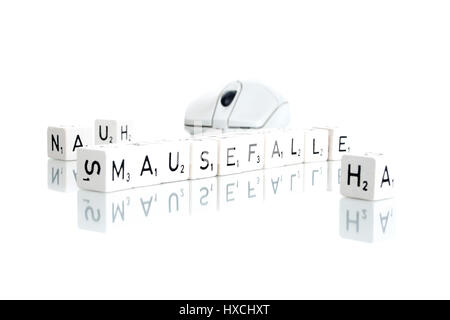 Mousetrap, Mausefalle Stock Photo
