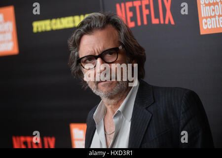 New York, USA. 27th March, 2017. Griffin Dunne attends the 'Five Came Back' world premiere at Alice Tully Hall at Lincoln Center on March 27, 2017 in New York City. Credit: Erik Pendzich/Alamy Live News Stock Photo