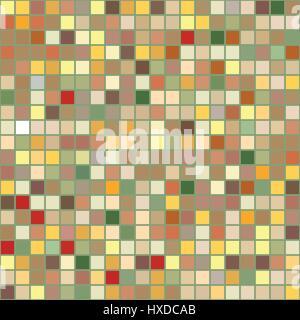 Bright seamless pattern background square tiles Stock Vector