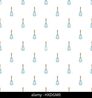 Whisk pattern, cartoon style Stock Vector