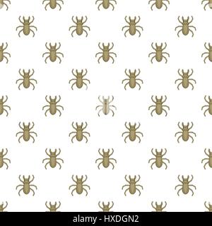 Louse pattern, cartoon style Stock Vector