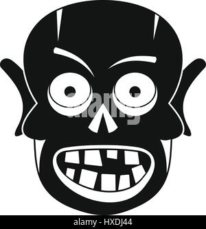Living dead icon, simple style Stock Vector