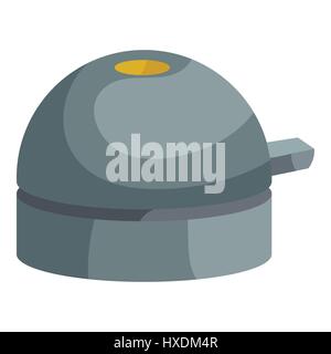Bicycle bell icon, isometric style Stock Vector