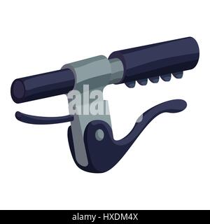 Bike handlebar brakes icon, isometric style Stock Vector