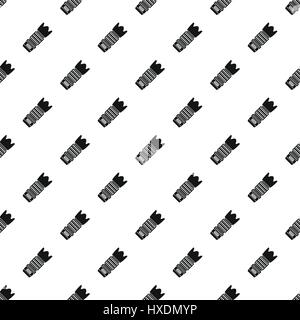 Professional zoom lens pattern, simple style Stock Vector