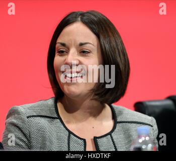 KEZIA DUGDALE LEADER OF THE SCOTTISH LABOUR 27 September 2015 THE BRIGHTON CENTRE BRIGHTON  ENGLAND Stock Photo