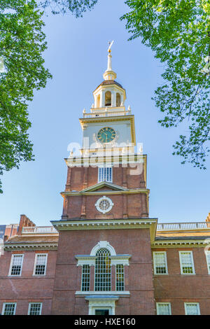 Independence Hall in Philadelphia, Pennsylvania Stock Photo