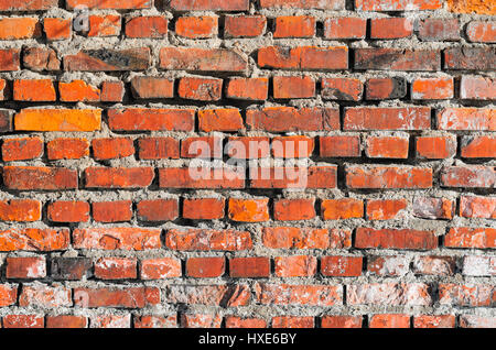 Background of old vintage brick wall Stock Photo