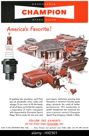 Champion spark plugs hi-res stock photography and images - Alamy