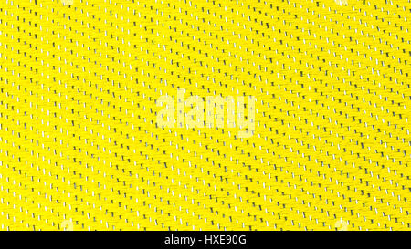 lettuce green - Yellow Texture. Wire and Venyl netting Stock Photo