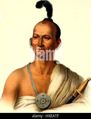 Indian Biography 1800 Stock Photo