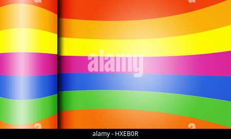 Glossy colorful paper abstract design background Stock Photo