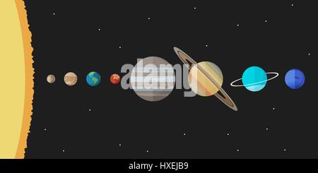 Solar system Stock Vector