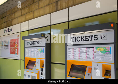 Pallion tram station, Sunderland Stock Photo