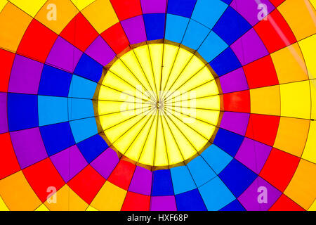 Hot air balloon pattern Stock Photo