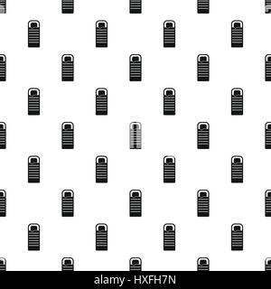 Sleeping bag pattern, simple style Stock Vector