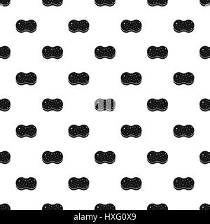 Sponge pattern, simple style Stock Vector