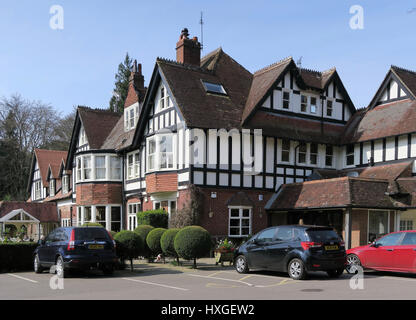 White Buck Inn, Burley, New Forest National Park, England, UK Stock Photo