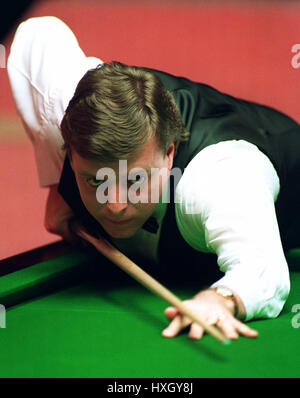 Mike hallett at The Embassy World Snooker Tournament, Crucible Theatre