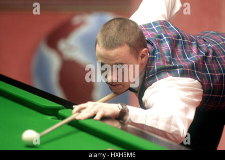 STEPHEN HENDRY SCOTLAND SHEFFIELD 20 April 2005 Stock Photo