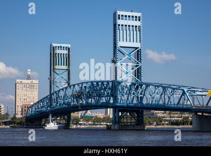 Jacksonville Main Street Bridge, Florida, USA Stock Photo