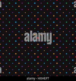 Seamless pattern. Simple classical texture. Repeating colored diamonds and rhombuses. Vector element of graphic design Stock Vector