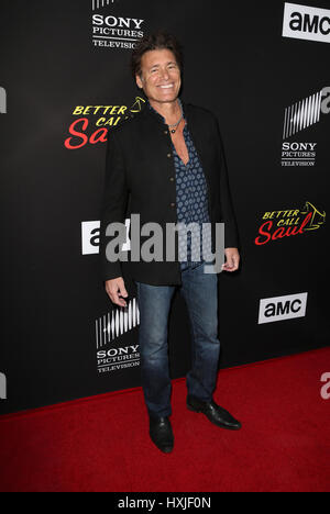 Culver City, USA. 28th Mar, 2017. Steven Bauer, at the premiere of AMC's 'Better Call Saul' Season 3 at The ArcLight Cinemas in California on March 28, 2017. Credit: Fs/Media Punch/Alamy Live News Stock Photo