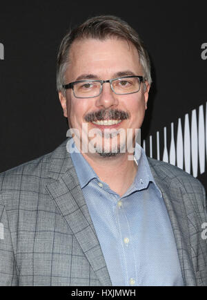 Culver City, CA, USA. 28th Mar, 2017. 28 March 2017 - Culver City, California - Vince Gilligan. AMC's ''Better Call Saul'' Season 3 Premiere held at Arclight Cinemas Culver City. Photo Credit: AdMedia Credit: AdMedia/ZUMA Wire/Alamy Live News Stock Photo