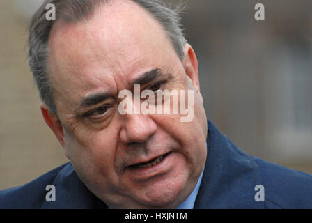 London, UK. 29th Mar, 2017. Alex Salmond outside the Houses of Parliament on day of Article 50 withdrawing the UK from the EU sent to Brussels. Credit: JOHNNY ARMSTEAD/Alamy Live News Stock Photo