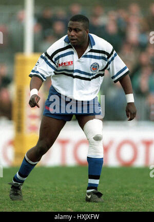 STEVE OJOMOH BATH RU 11 November 1995 Stock Photo