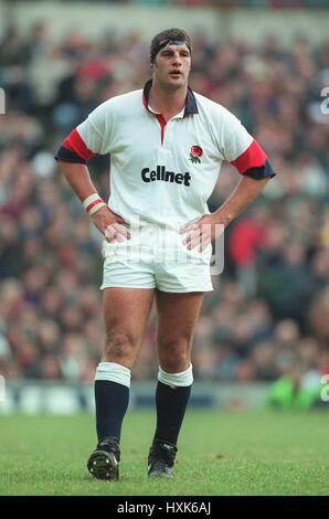 SIMON SHAW ENGLAND & BRISTOL RU 03 February 1997 Stock Photo