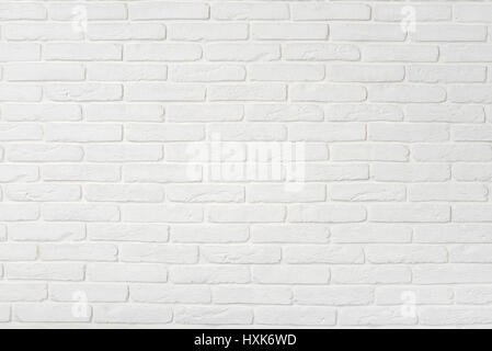 White brick wall texture. May use as background. Stock Photo